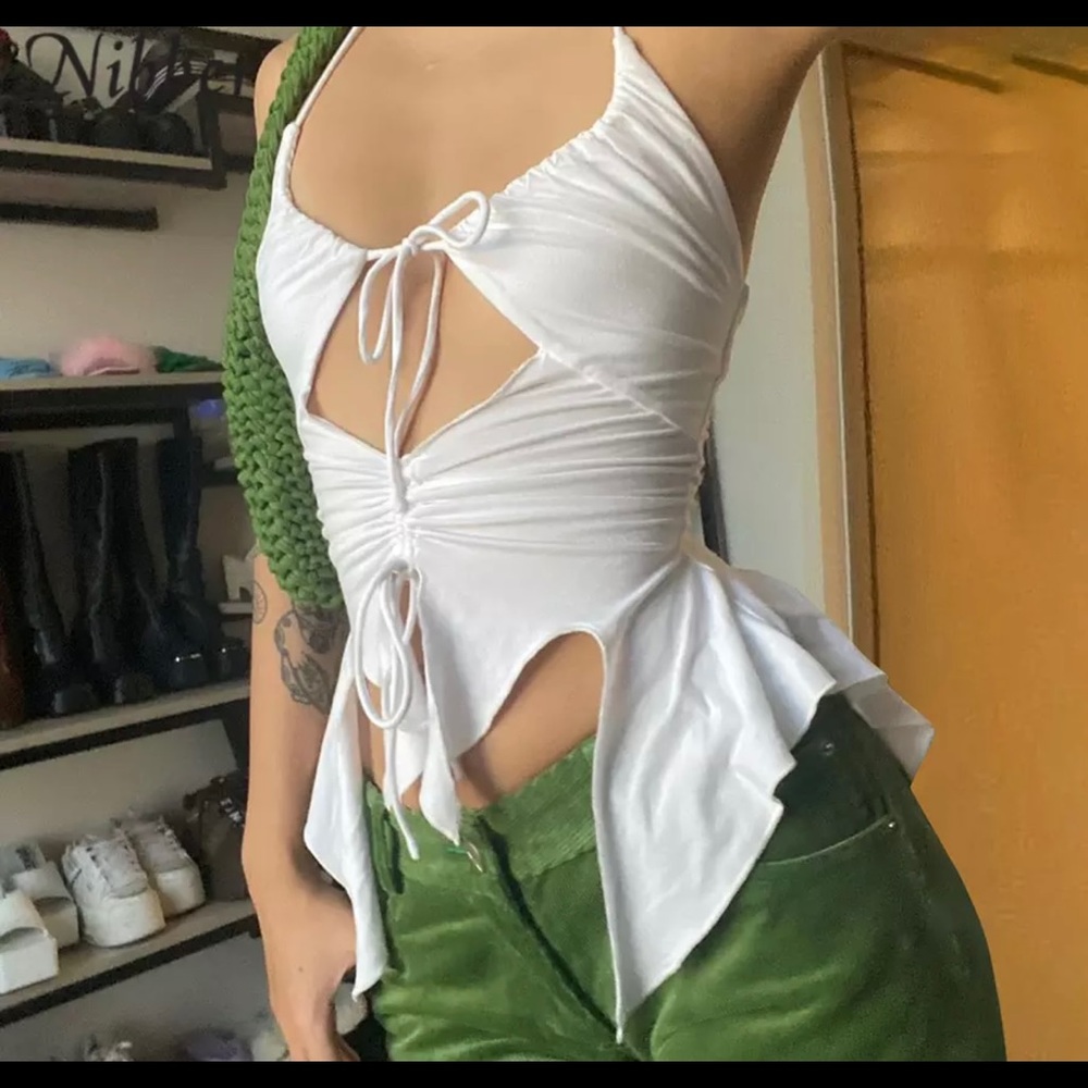 Fairy cutout top
